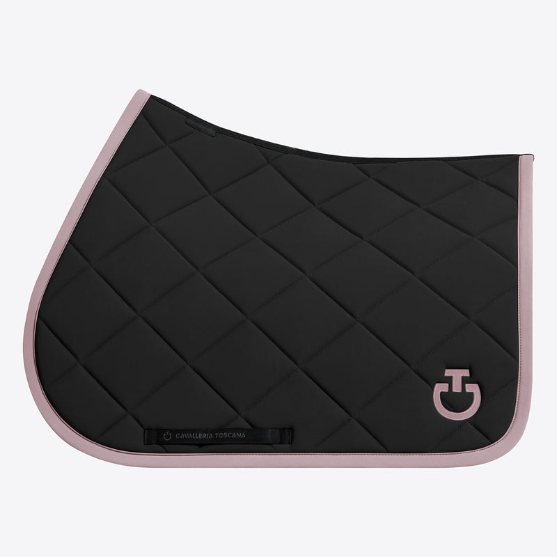 Chargez l'image dans la visionneuse de la galerie, Tapis de selle de saut en jersey matelassé en losanges SOT051

