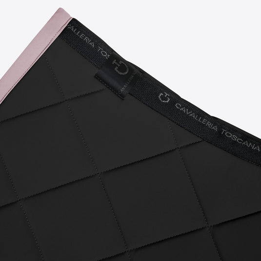 Tapis de selle de saut en jersey matelassé en losanges SOT051