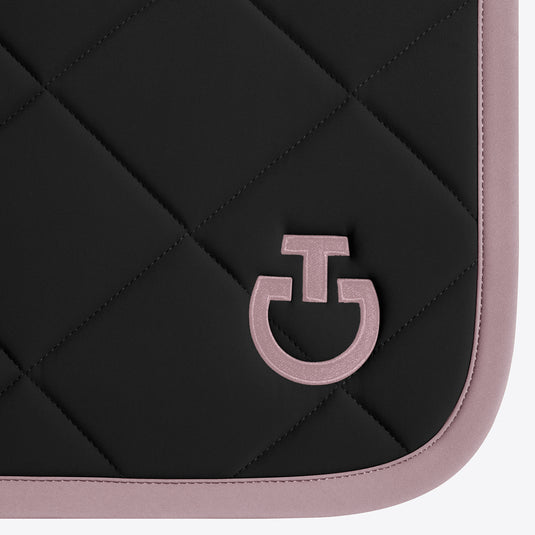 Tapis de selle de saut en jersey matelassé en losanges SOT051
