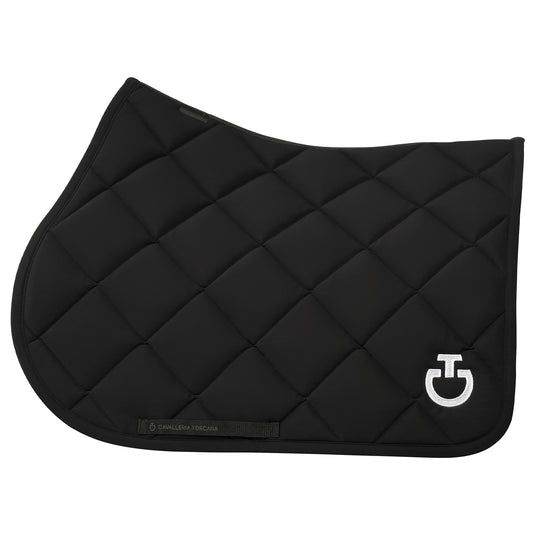 Tapis de selle de saut en jersey matelassé en losanges SOT051