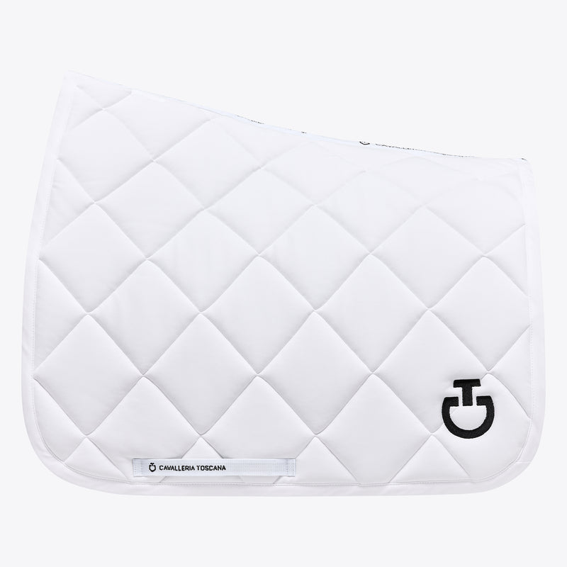 Chargez l&#39;image dans la visionneuse de la galerie, Tapis de selle Diamond Quilted Jersey Dressage SOT052
