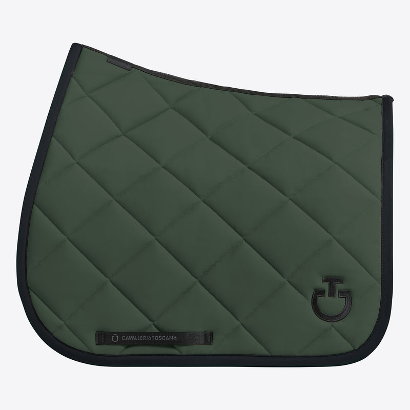 Chargez l&#39;image dans la visionneuse de la galerie, Tapis de selle Diamond Quilted Jersey Dressage SOT052
