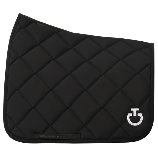 Tapis de selle de dressage en jersey matelassé losange SOT052