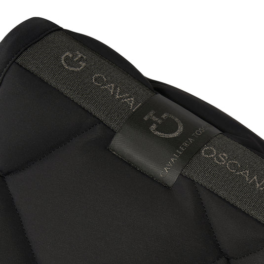 Tapis de selle de dressage en jersey matelassé losange SOT052