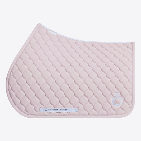 Tapis de selle de saut en jersey matelassé circulaire SOT053