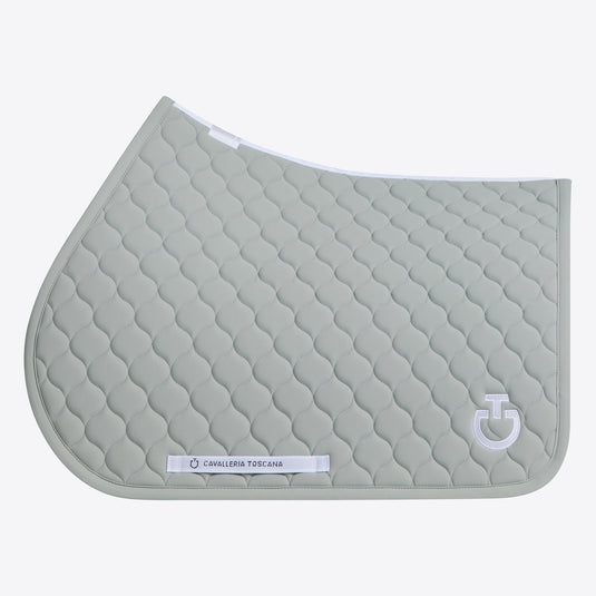 Tapis de selle de saut en jersey matelassé circulaire SOT053