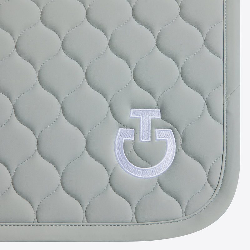 Chargez l'image dans la visionneuse de la galerie, Tapis de selle de saut en jersey matelassé circulaire SOT053
