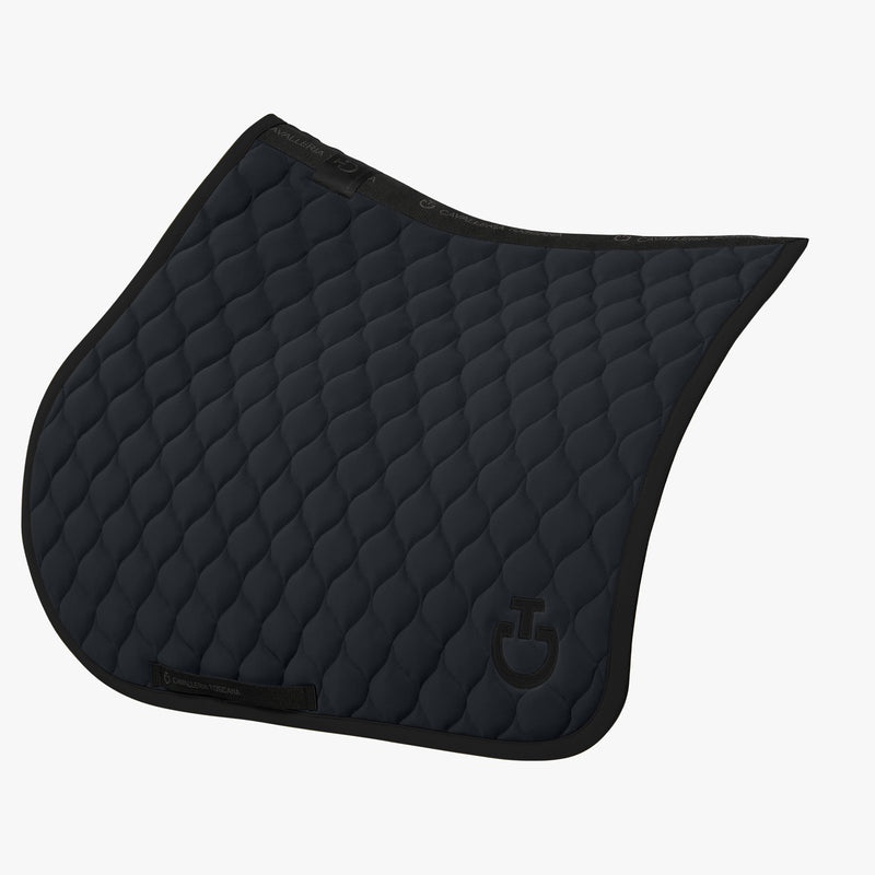 Chargez l'image dans la visionneuse de la galerie, Tapis de selle de saut en jersey matelassé circulaire SOT053
