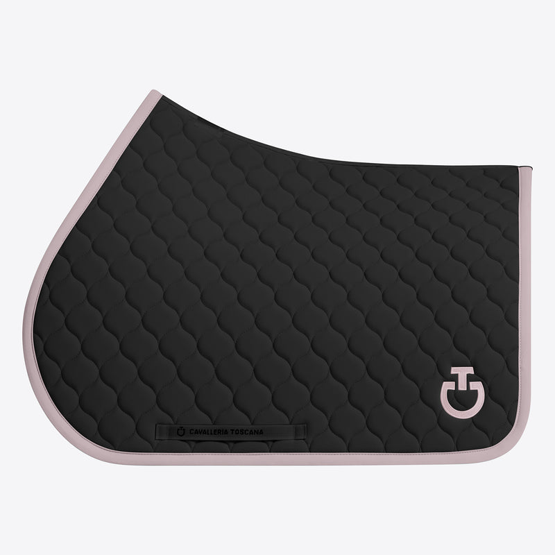 Chargez l'image dans la visionneuse de la galerie, Tapis de selle de saut en jersey matelassé circulaire SOT053
