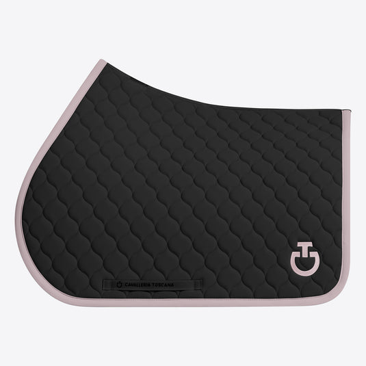 Tapis de selle de saut en jersey matelassé circulaire SOT053