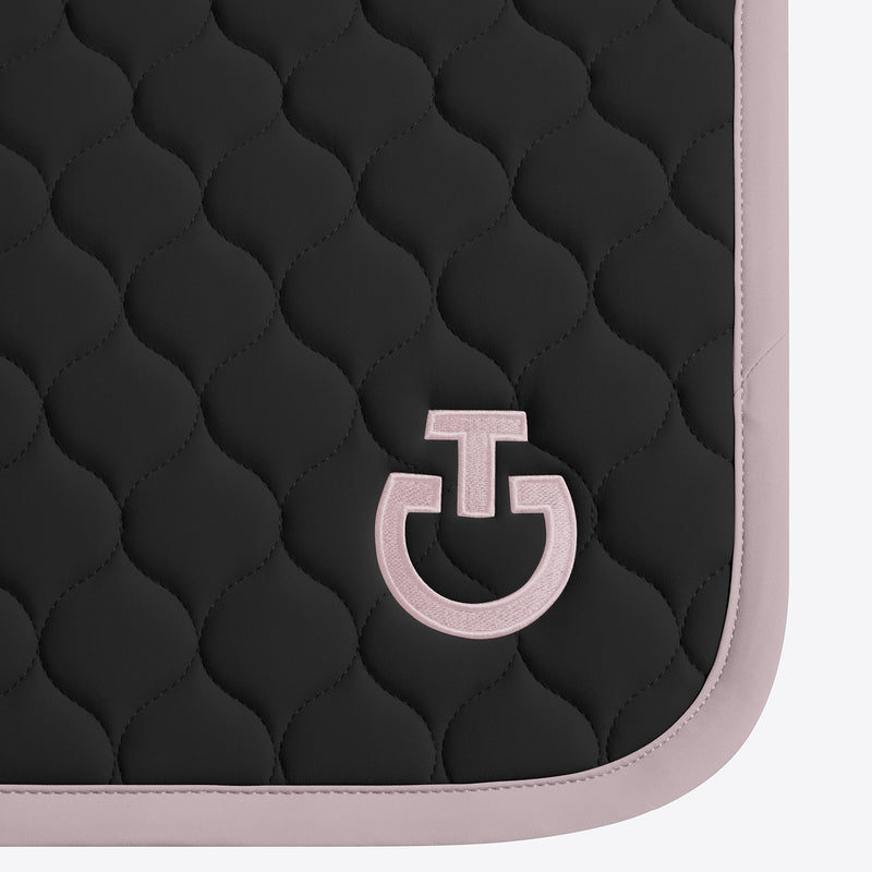 Chargez l'image dans la visionneuse de la galerie, Tapis de selle de saut en jersey matelassé circulaire SOT053
