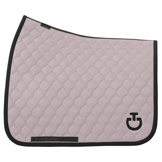 Tapis de selle de dressage en jersey matelassé circulaire SOT054