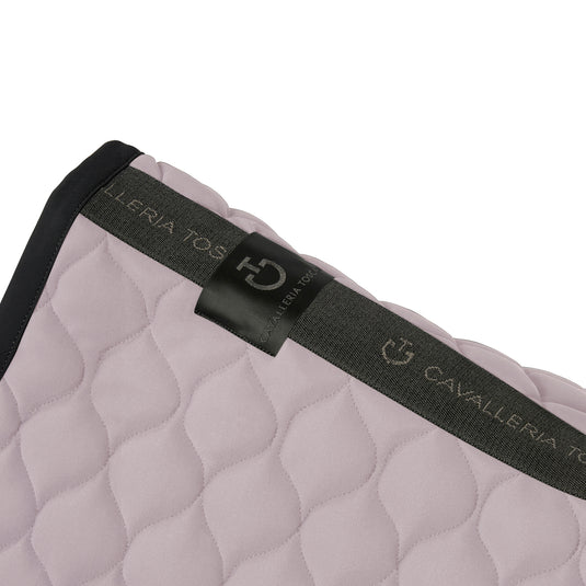 Tapis de selle de dressage en jersey matelassé circulaire SOT054