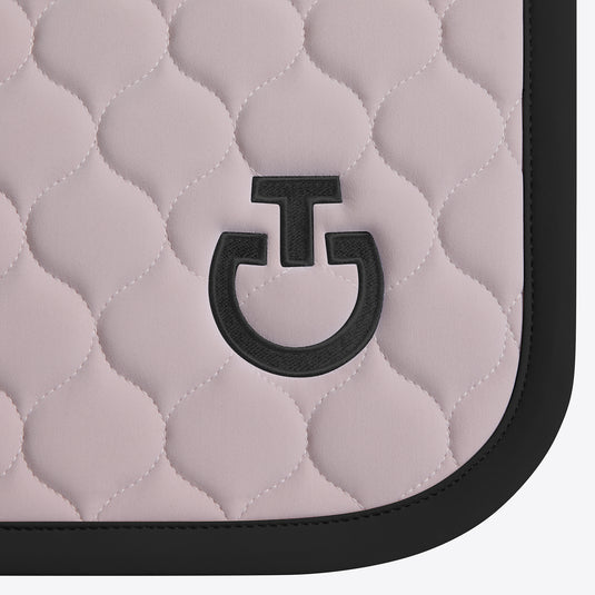 Tapis de selle de dressage en jersey matelassé circulaire SOT054