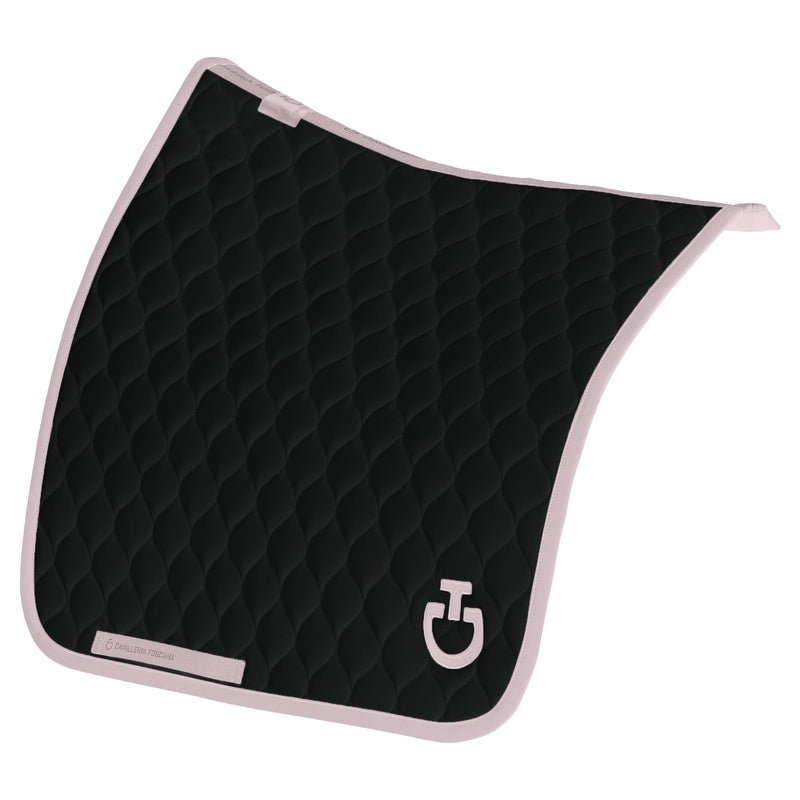 Chargez l'image dans la visionneuse de la galerie, Tapis de selle de dressage en jersey matelassé circulaire SOT054
