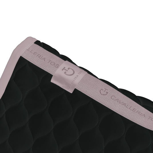 Tapis de selle de dressage en jersey matelassé circulaire SOT054