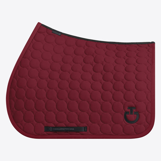 Tapis de selle matelassé Circles CSO SOT085
