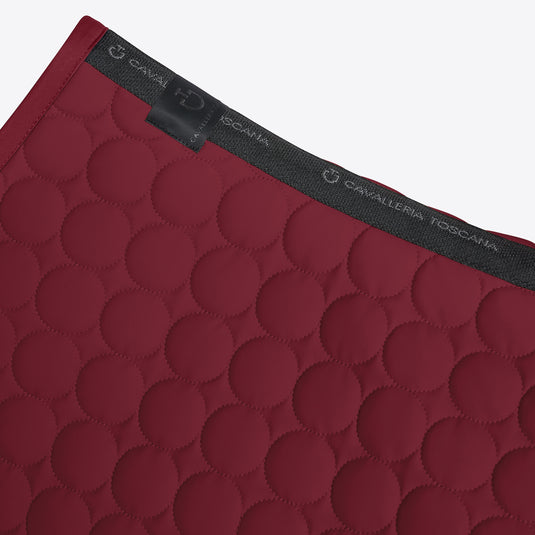 Tapis de selle matelassé Circles CSO SOT085