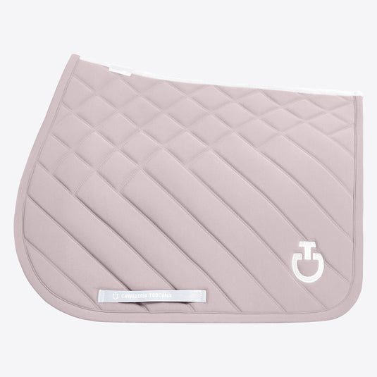 Tapis de selle de saut matelassé CT Diamonds and Lines SOT113