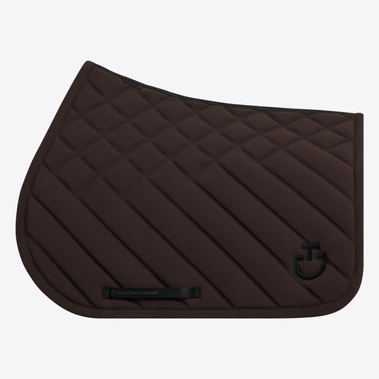 Tapis de selle de saut matelassé CT Diamonds and Lines SOT113