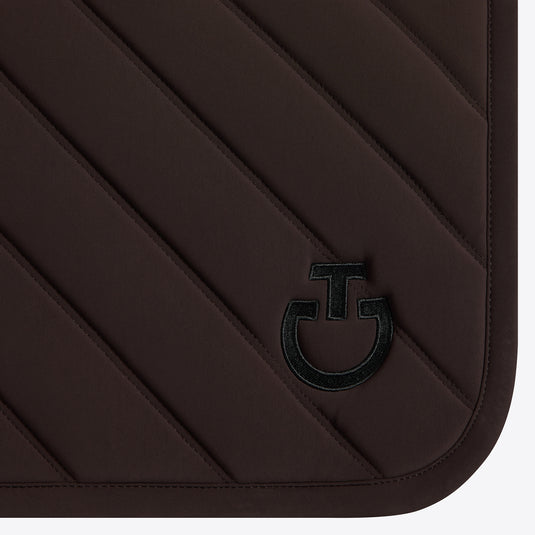 Tapis de selle de saut matelassé CT Diamonds and Lines SOT113