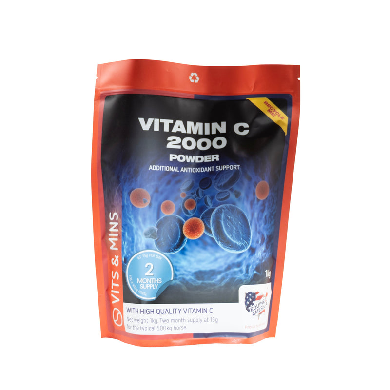 Chargez l'image dans la visionneuse de la galerie, Vitamin C 2000 Powder Equine America 1 kg
