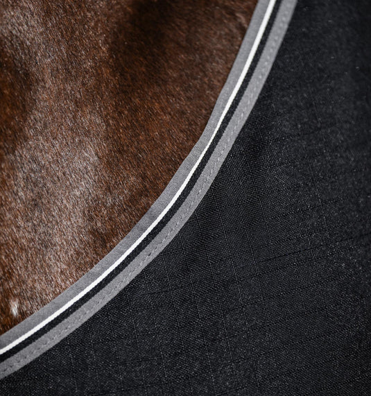 Chemise d'écurie Rambo Stable Sheet ADAAA0 - Black/Thunderstorm Grey & Silver (KJJI)