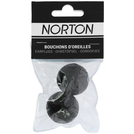 Bouchons d'oreilles noirs Norton