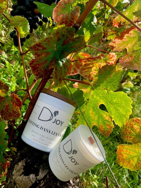 Chargez l'image dans la visionneuse de la galerie, Bougie D'JOY Trotting dans les vignes 150 g
