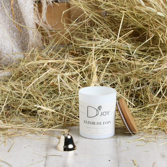 Bougie D'JOY Élixir de foin 150 g