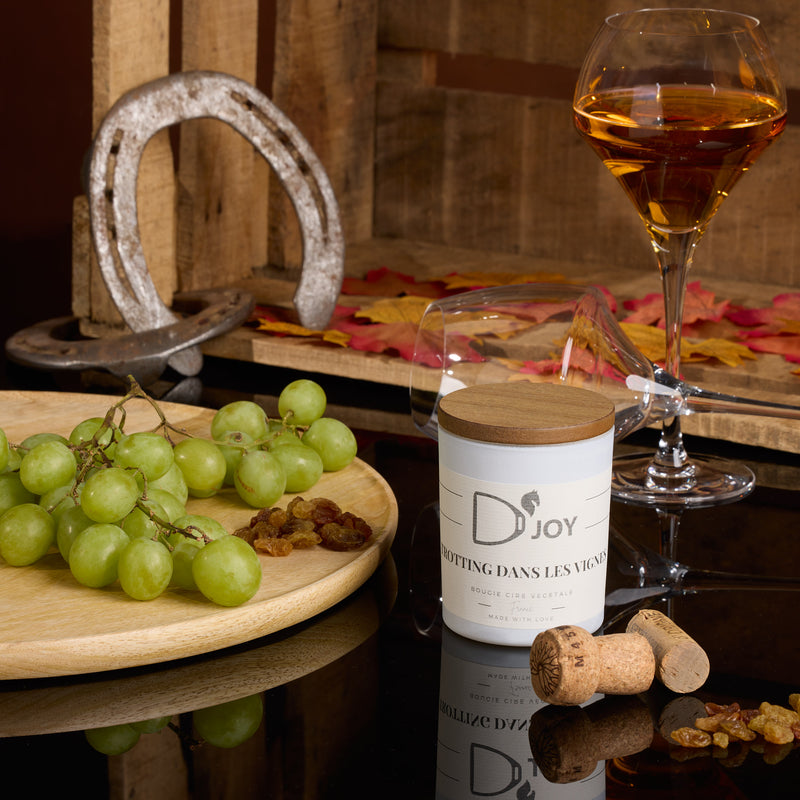 Chargez l'image dans la visionneuse de la galerie, Bougie D'JOY Trotting dans les vignes 150 g
