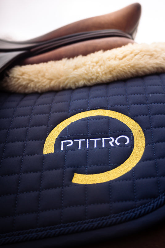 Tapis de selle Tim Optitro marine