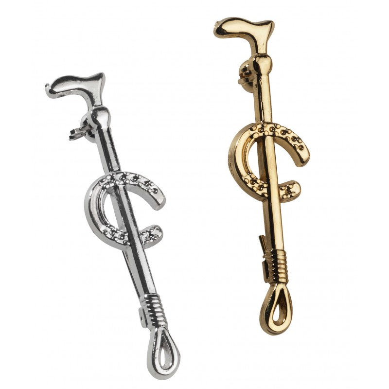 Chargez l'image dans la visionneuse de la galerie, Épingle à cravate EQUITHÈME dorée

