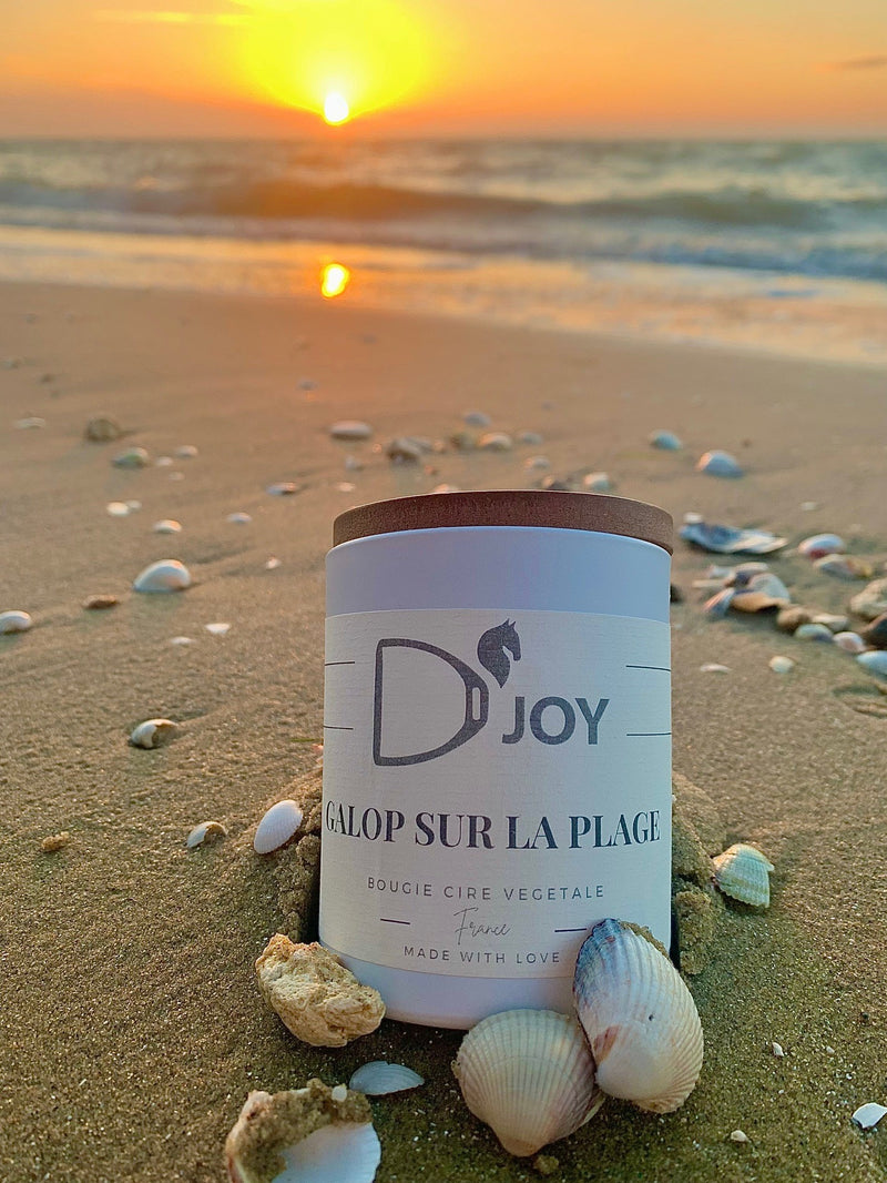 Chargez l'image dans la visionneuse de la galerie, Bougie D'JOY Galop sur la plage 150 g
