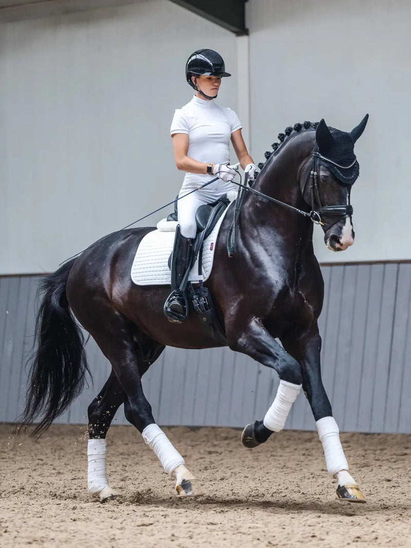 Chargez l&#39;image dans la visionneuse de la galerie, Tapis de selle Square Dressage en coton
