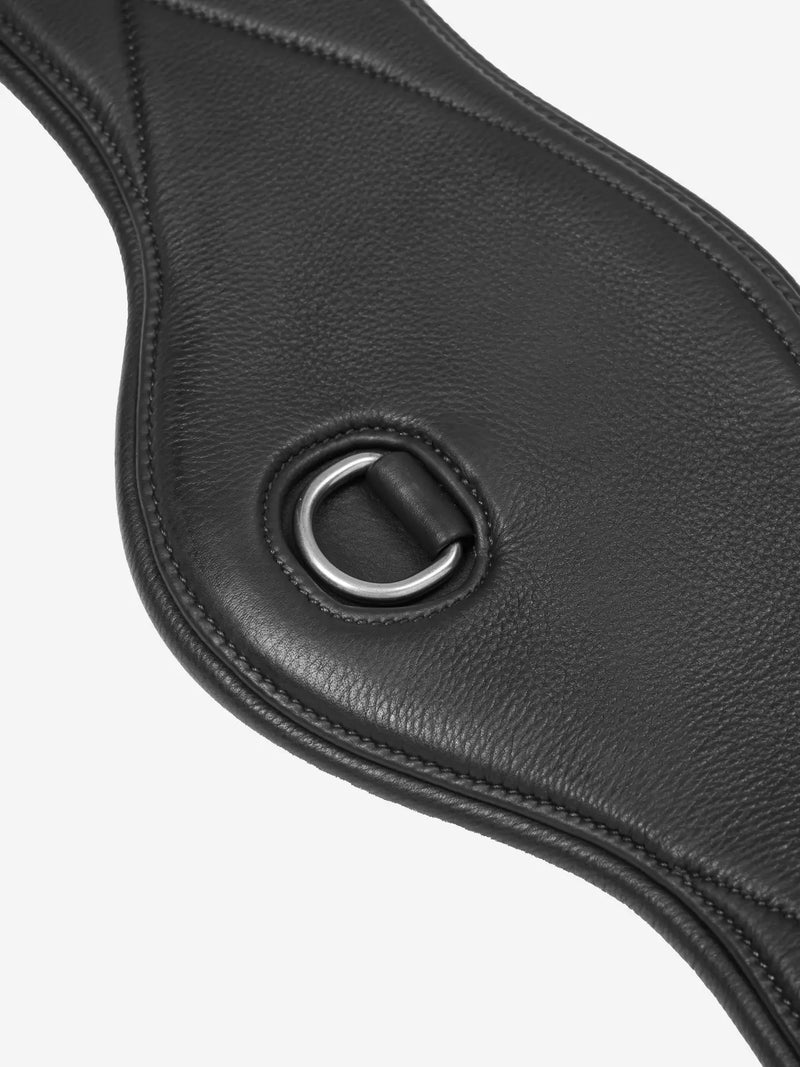 Chargez l&#39;image dans la visionneuse de la galerie, Sangle de dressage cuir noire
