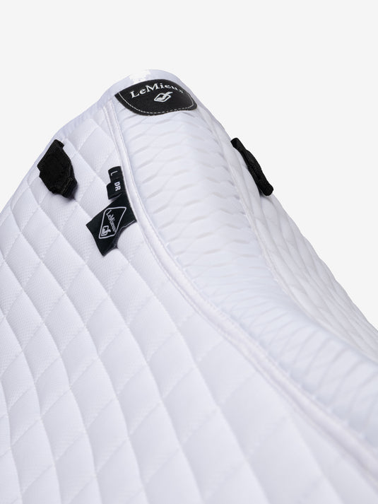 Tapis de dressage Self-Cool LeMieux blanc arctique