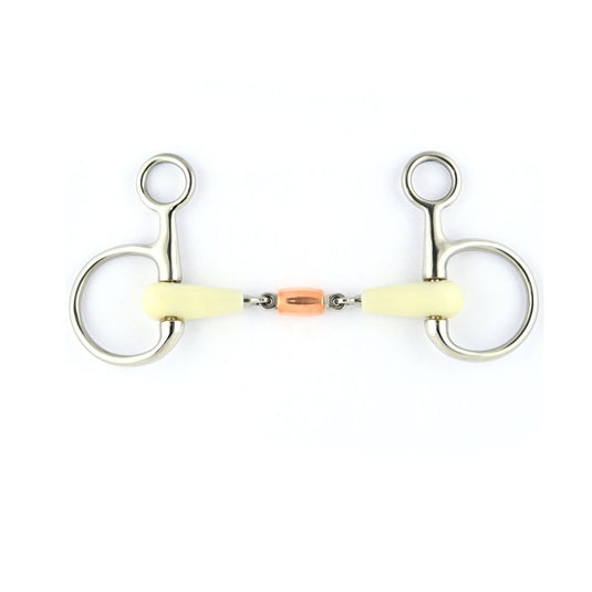 Mors Baucher Double brisure cuivre Happy Mouth