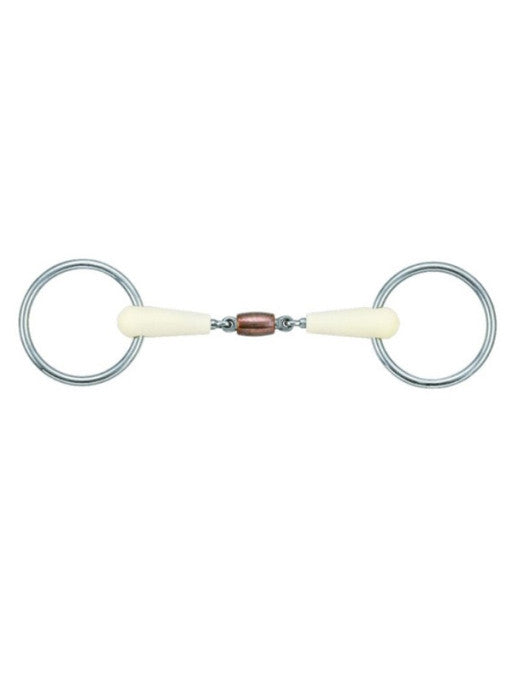 Mors 2 Anneaux double brisure rouleau cuivre