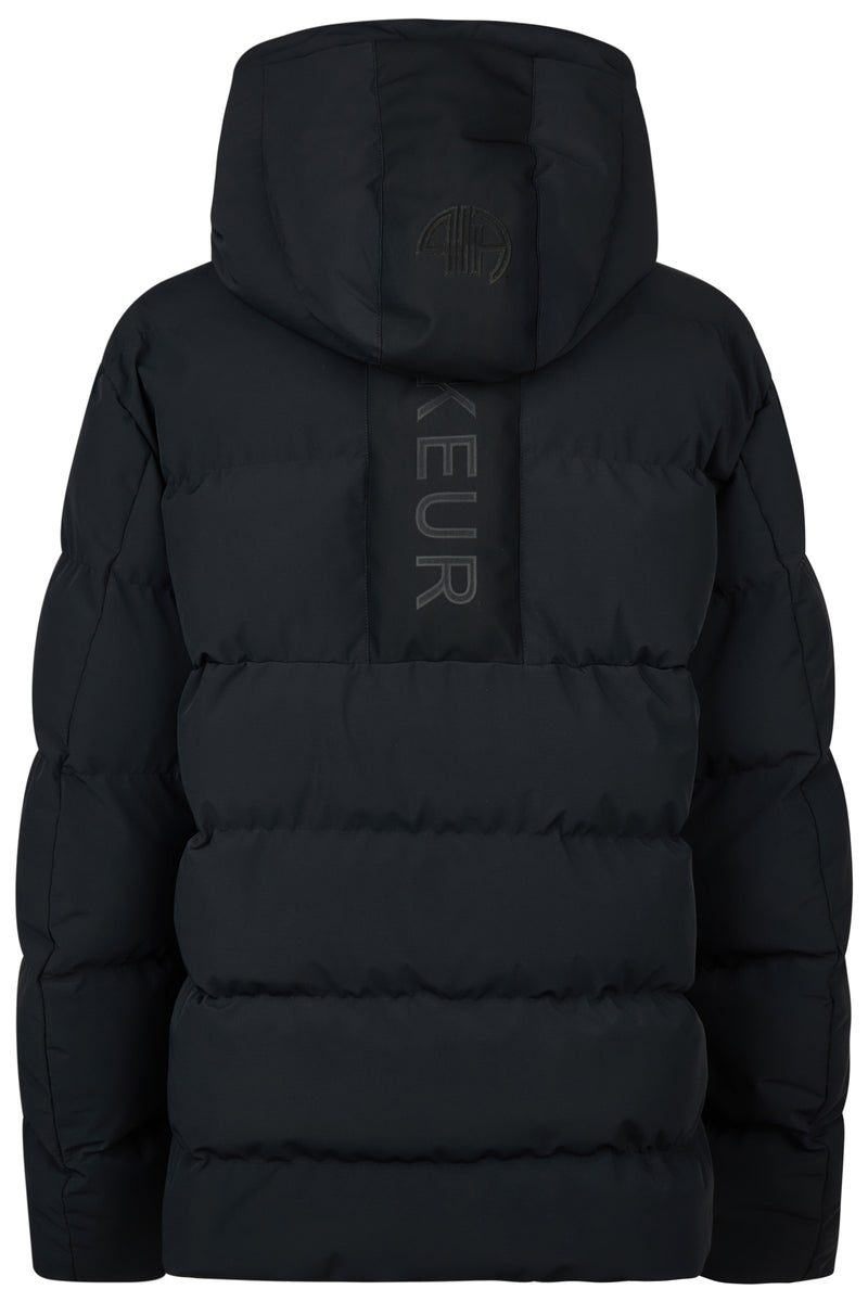 Chargez l'image dans la visionneuse de la galerie, Veste matelassée homme PIKEUR Quilted Jacket noire - dos
