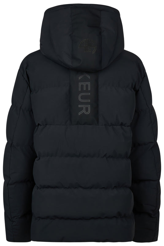 Veste matelassée homme PIKEUR Quilted Jacket noire - dos