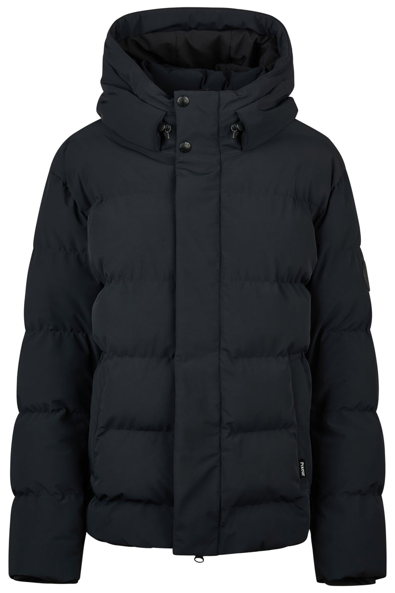 Chargez l'image dans la visionneuse de la galerie, Veste matelassée homme PIKEUR Quilted Jacket noire - face
