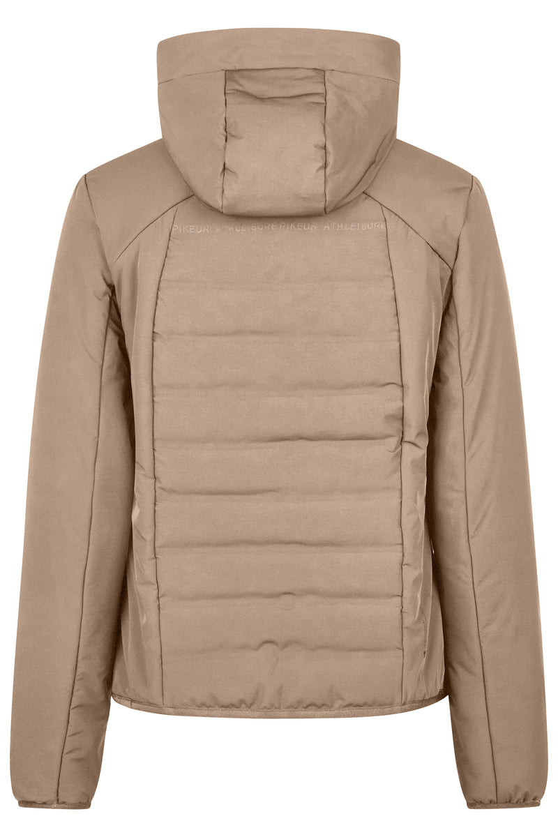 Chargez l'image dans la visionneuse de la galerie, Veste matelassée PIKEUR Quilted Flexjacket 202301 crème mocha, vue de dos
