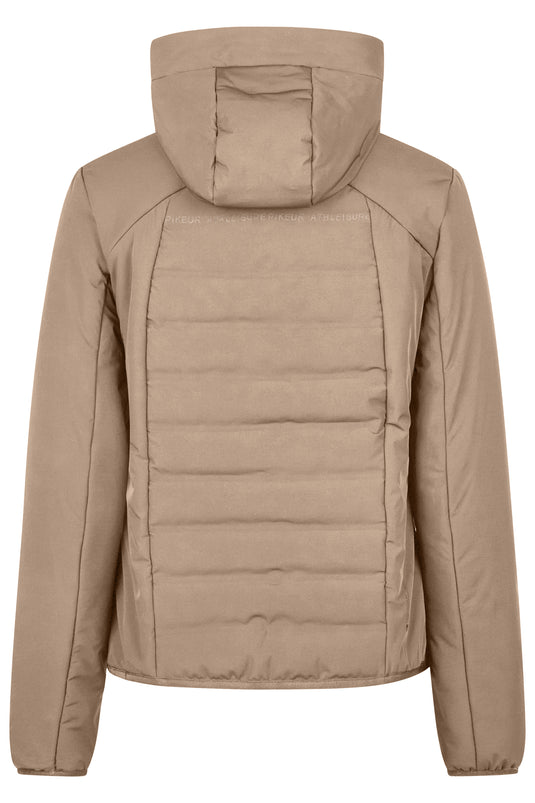 Veste matelassée PIKEUR Quilted Flexjacket 202301 crème mocha, vue de dos