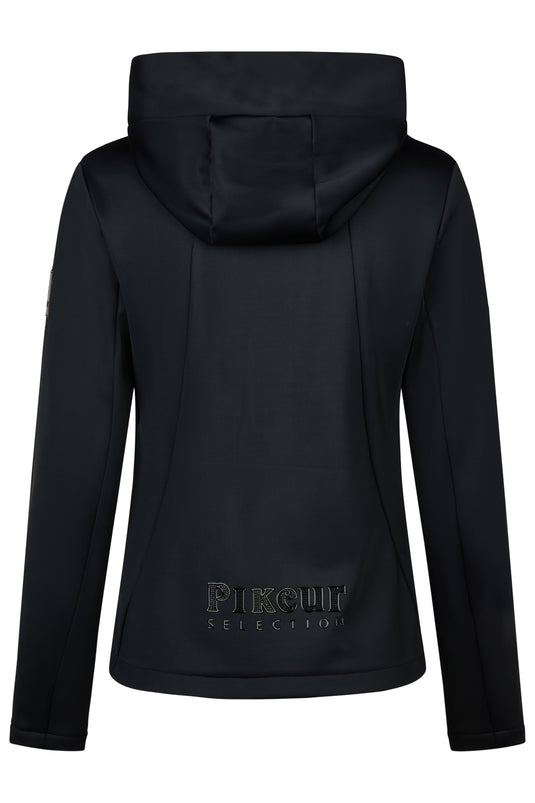 Veste polaire PIKEUR Techvelvet Fleece 204501 noire, vue de dos