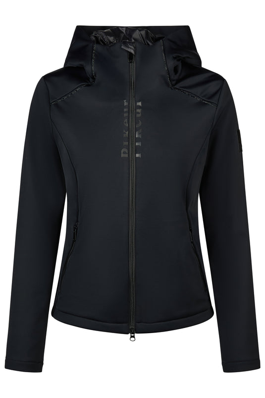 Veste polaire PIKEUR Techvelvet Fleece 204501 noire, vue de face
