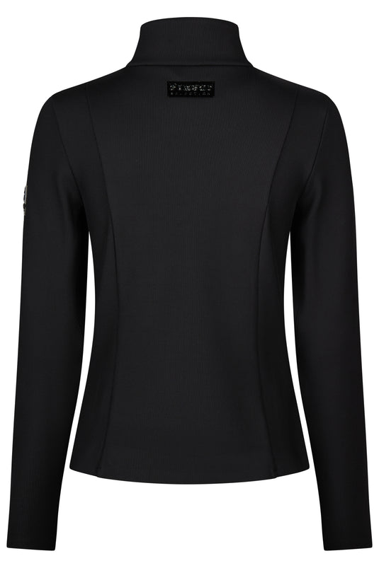Veste technique PIKEUR Fleece Jacket 229000 noire, vue de dos