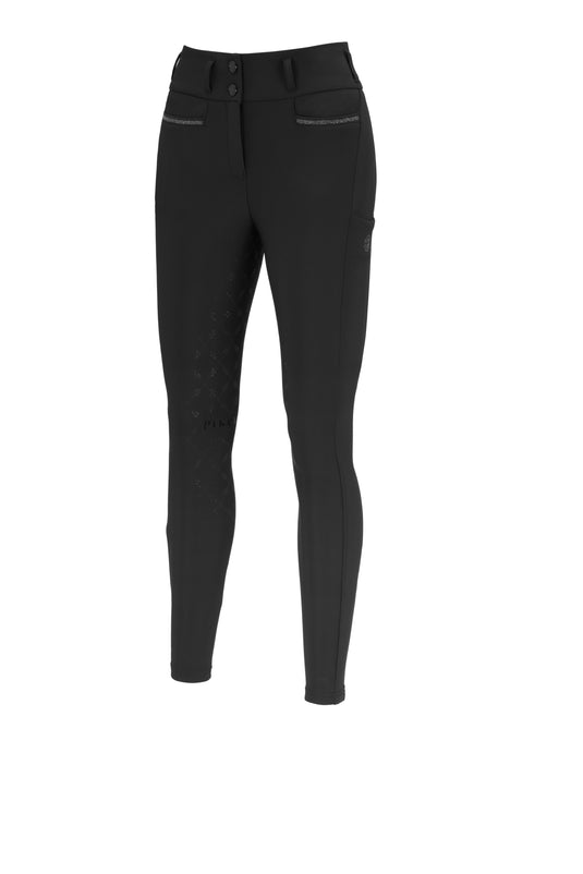 Pantalon d'équitation PIKEUR Linnett SO GripTec 246555 noir, vue de face