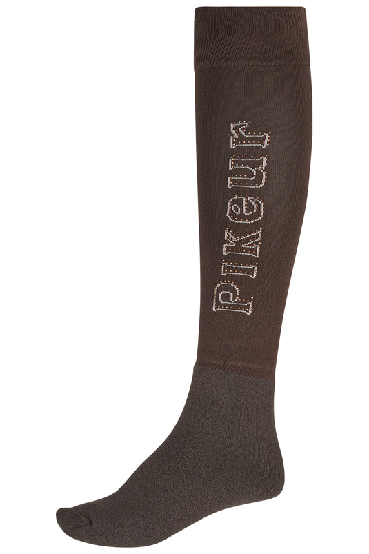 Chaussettes d'équitation PIKEUR Knee Socks Wool 271000 brun chocolat