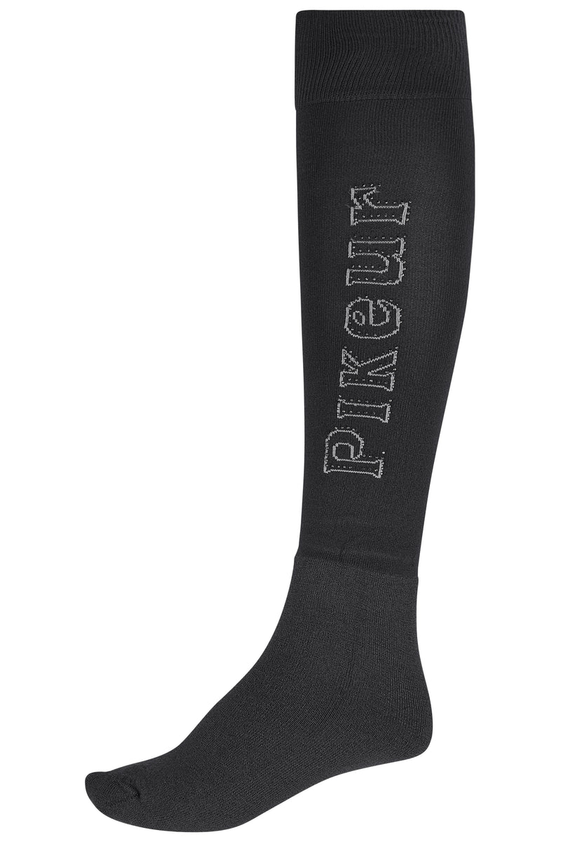 Chargez l'image dans la visionneuse de la galerie, Chaussettes d'équitation PIKEUR Knee Socks Wool 271000 noires
